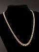 8 carat gold bismarck necklace 43.5 cm. B. 0.4-0.7 cm. item no. 503698