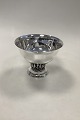 Georg Jensen Sterling Silver Bowl No 197B. Measures 11,3cm high and 14,8cm dia.(5.24 inch x 5.67 ...
