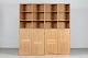 Mogens Koch (1898-1992)Bookcase sections made of solid oak with soap treatmentHeight ...