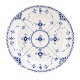 Royal Copenhagen blue fluted half lace plate #577D: 25cm15 plates on stock