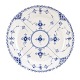 Royal 
Copenhagen blue 
fluted half 
lace plate #571
D: 25cm