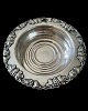 Danish bottle tray / wine coaster from SCF, silver plated. Decorated with wine bunches and ...