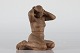 Johannes Hansen (1903-1995) Young woman made of mocca-brown clayHeight 25,5 ...