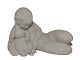 Bing & Grondahl figurine, mother with child and on the back is a fish, by artist Kai ...