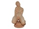 Kähler terracotta, nude lady figurine.Decoration number C 107.Height 17.5 ...