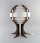 Flemming Brylle & Preben Jacobsen, Denmark. Vintage desk lamp in smoky and white acrylic glass. ...