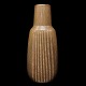 Eva 
Stæhr-Nielsen 
for Saxbo; 
A vase 
decorated with 
a brown glaze 
#2. Stamped
"2 Saxbo 
Denmark ...