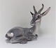 Dahl Jensen. Porcelain figure. Antelope. Model 1237. Length 18.5 cm. (1 quality)