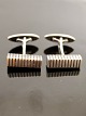 Sterling silver 
cufflinks L.2 
cm. from 
Silversmith 
Axel Holm item 
no. 504580