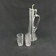 Height 5-17 cm.Beautiful mouth-blown set with optics from the late 1800s.The set consists ...