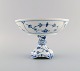 Royal Copenhagen Blue Fluted Half Lace compote. Model number 1/513. 1970