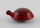 Lisa Larson for 
Gustavsberg. 
Turtle in 
glazed 
stoneware. 
Beautiful glaze 
in shades of 
red. ...