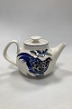 Royal Copenhagen Blue Pheasant Tea Pot No 143