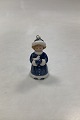 Royal Copenhagen Mini Collection Girl with Bird No. 741