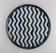 Aase Haugaard, 
Danish 
ceramicist. 
Large dish / 
wall decoration 
in glazed 
stoneware with 
wavy ...