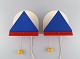 Ettore Sottsass (1917-2007), Italian architect and designer. A pair of rare vintage wall lamps. ...