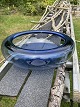Large Provence bowl / Arne bowl, diameter 35 cm, sapphire blue, designed by Per Lutken for ...