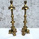 Brass 
candlesticks 
with ornaments 
33cm high, 10cm 
wide *Nice 
condition*