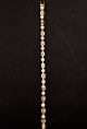 14 carat gold 
bracelet 18.5 
cm. W. 0.56 cm. 
with real 
pearls from 
goldsmith Sv. 
Haugaard 
Kolding ...