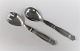 Georg Jensen. 
Silver cutlery 
(925). 
Acanthus. 
Cucumber set 
with steel. 
Length 15 cm.