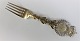 Michelsen. 
Sterling silver 
gold plated. 
Commemorative 
fork 1921. The 
wedding of 
Princess ...