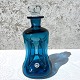 Holmegaard, Klukflaske, Blue, 25cm high, Approx. 11cm wide *Nice condition*