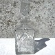 Crystal 
decanter, with 
cuts, 25.5 cm 
high, 9.5 cm 
wide *Nice 
condition*