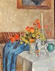 Godycki-Cwirko, Dmitri (1908 - 1988) Denmark/Latvia: Arrangement on a table. Oil on canvas. ...