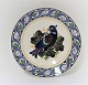 Aluminum. 
Faience Plate 
with bird. 
Model 1182-404. 
Diameter 20 cm.