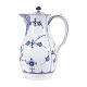 Royal Copenhagen blue fluted plain lidded jug. #31. 1. grade. H: 23cm