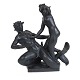 Johannes Bjerg Bronze sculpture. Signed and dated "Johannes C. Bjerg 33". H: 
40cm. L: 37cm. W: 19cm