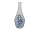Small Bing & Grondahl small vase with blue flowers.The factory mark tells, that this was ...