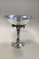 Georg Jensen 
Sterling Silver 
Large Footed 
Grape Bowl No 
264 A. Measures 
27 cm / 10 5/8 
in. x ...