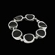N.E. From. 
Danish Sterling 
Silver Bracelet 
with Onyx.
Designed by 
N.E. From 
Silversmithy 
...