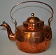 Antique water 
kettle in 
copper, 
stamped. D. 
Rolin, Viborg, 
19th century 
Denmark. With 
handle, ...