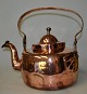 Danish copper 
kettle, 19th 
century. With 
handle, spout 
and lid with 
brass knob. 
Indistinct ...