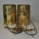 Dutch grain 
gauge in brass, 
19th century. 
Consisting of 
two identical 
cylinders and 
weight arm ...