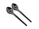 Georg Jensen Tanaqvil (Tuja) stainless steel, coffee spoon.Length 11.8 cm.Excellent ...