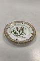 Royal 
Copenhagen 
Privatmalet 
Flora Danica 
Kagetallerken 
No 3552. 
Latinsk Navn: 
Sedum ...