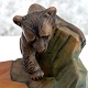 P. Ipsen's 
widow, Ashtray 
with bear cub, 
8.5 cm high, 12 
cm wide, No. 
222 *Nice 
condition*
