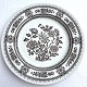 English 
earthenware, 
Dorset, Wood & 
Sons, Brown 
flower and 
frieze, Plate, 
22.5cm in 
diameter ...