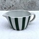 Lyngby, Danild 
42, Green 
stripe, 
Creamer, 12cm 
wide, 5cm high 
*Nice 
condition*