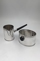 Hans Hansen 
Sterling Silver 
Cream/Sugar Set 
No 527 KGH 
(1966) Measures 
Creamer H 5.5 
cm ...