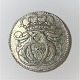 Christian V. Mark 1691. Value & year by shield. Nice well maintained coin
