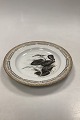 Royal Copenhagen Private Painted Flora Danica Fish Plate No 3549