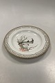 Royal Copenhagen Private Painted Flora Danica Fish Plate No 3549