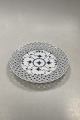 Royal Copenhagen Blue Fluted Full Lace Open Lace Plate