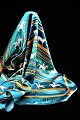 Original Vintage Hermés silk scarf in beautiful colors with horse motifs. Measures: 90x90cm.