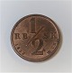 Denmark. Frederick VII. ½ rigsbankskilling from 1852. Very nice coin.