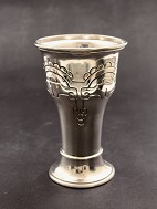 Art nouveau silver cup
